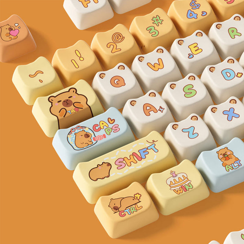 Akko Capybara Keycap Set MAO Profile 142 Keys