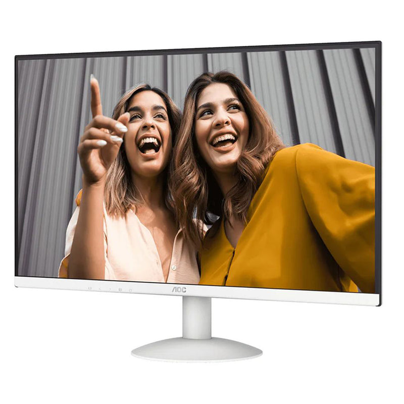 AOC 27B30H3/BW/71 27" FHD (1920x1080) IPS 120Hz 4ms (GTG) 1ms (MPRT) Gaming Monitor (White/Black)