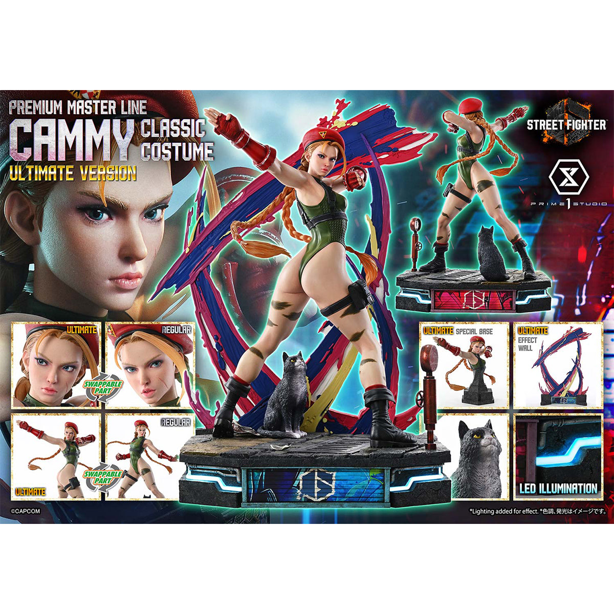 Premium Masterline Street Fighter 6 Cammy Classic Costume