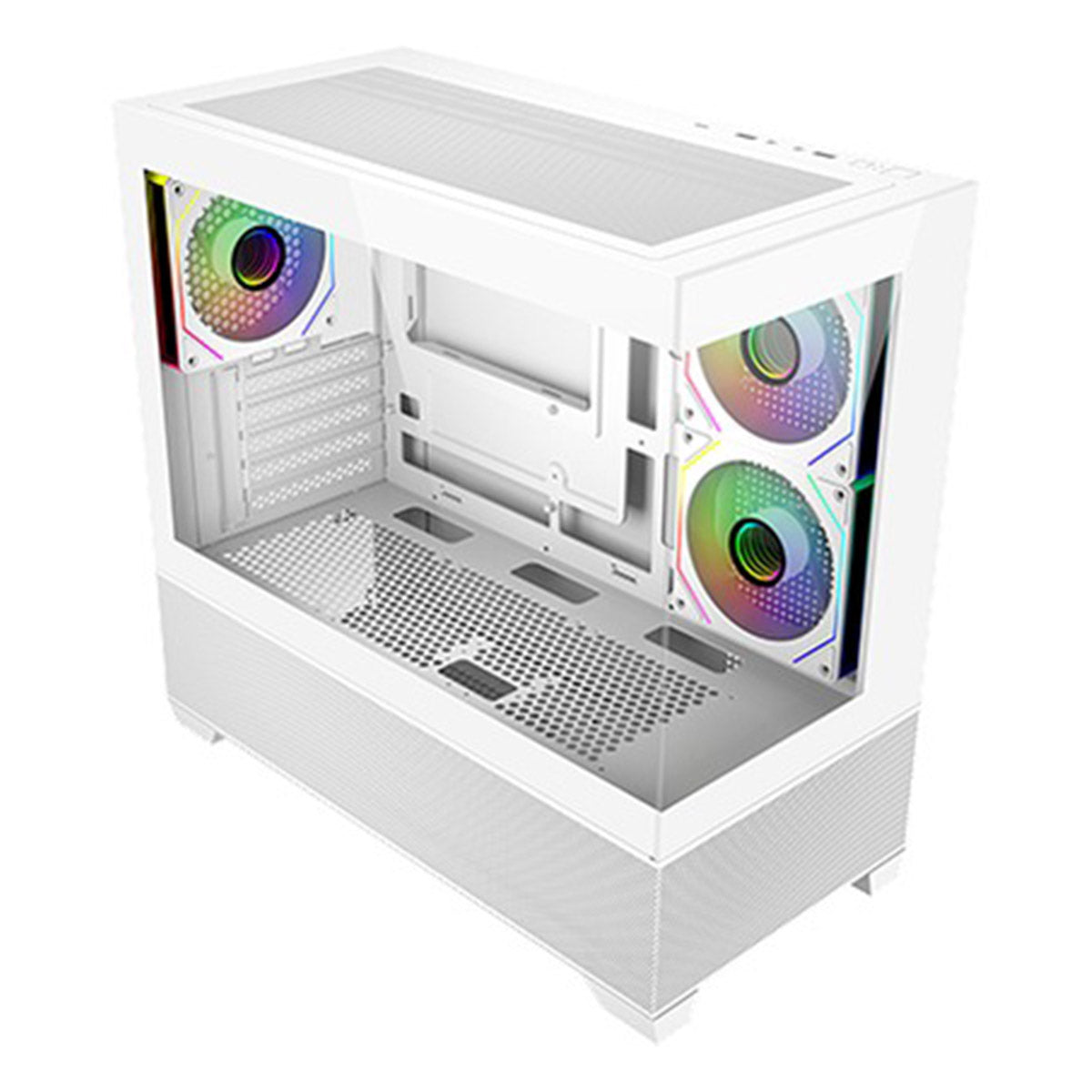 Cooler Master Elite 490 Tempered Glass mATX Case | DataBlitz