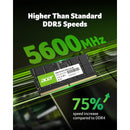 Acer SD200 16GB (1x16GB) 5600MHz CL46 DDR5 SODIMM (BL.9BWWA.414)