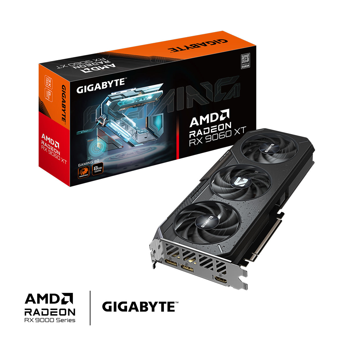 Gigabyte Radeon RX 9060 XT Gaming 8GB GDDR6 Graphics Card