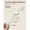 Ugreen Nexode USB-C to USB-C 100W PD Fast Charging Retractable Cable - 1m (White) (L531/95673)