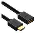 UGreen HDMI Male To Female Extension Cable - 3m (Black) (HD107/10145)