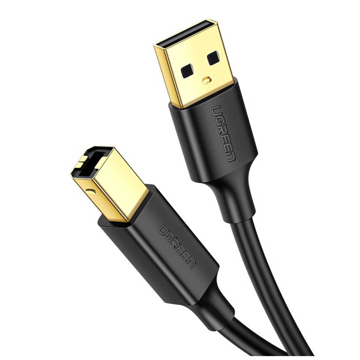 UGreen USB 2.0 AM To BM Print Cable 1.5m (Black) (US135/10350)