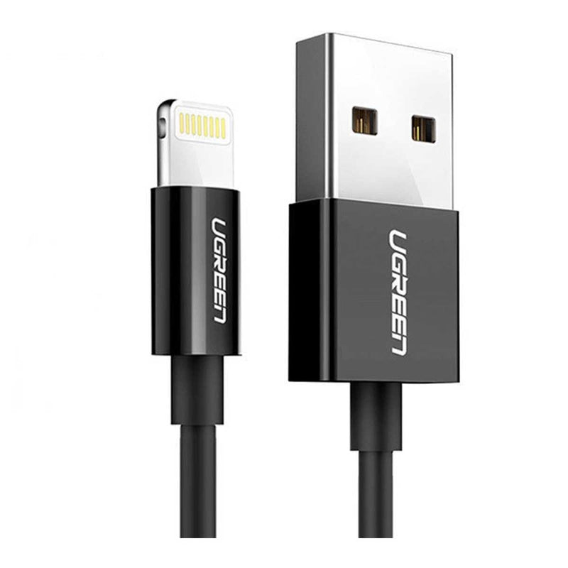 UGreen Lightning To USB 2.0 a Male Cable - 2m (Black) (US155/80823)