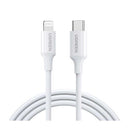 UGreen Lightning To Type-C 2.0 Male Cable - 1m (White) (US171/10493)