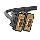 UGreen VGA Male To Male Cable - 2m (Black) (VG101/11646)