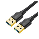 Ugreen USB-A 3.0 male to male cable - 1m (Black) (US128/10370)