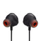 JBL Quantum 50C In-Ear Gaming Headset with USB-C Adapter (Black, White)