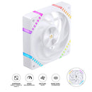 Jonsbo HF2-120W 120MM High Performance Fan (White)