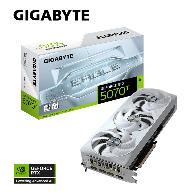 Gigabyte GeForce RTX 5070 Ti Eagle OC Ice SFF 16GB GDDR7 Graphics Card