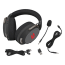 Redragon H858 Arrow Wired + 2.4G + BT Gaming Headset (Black)