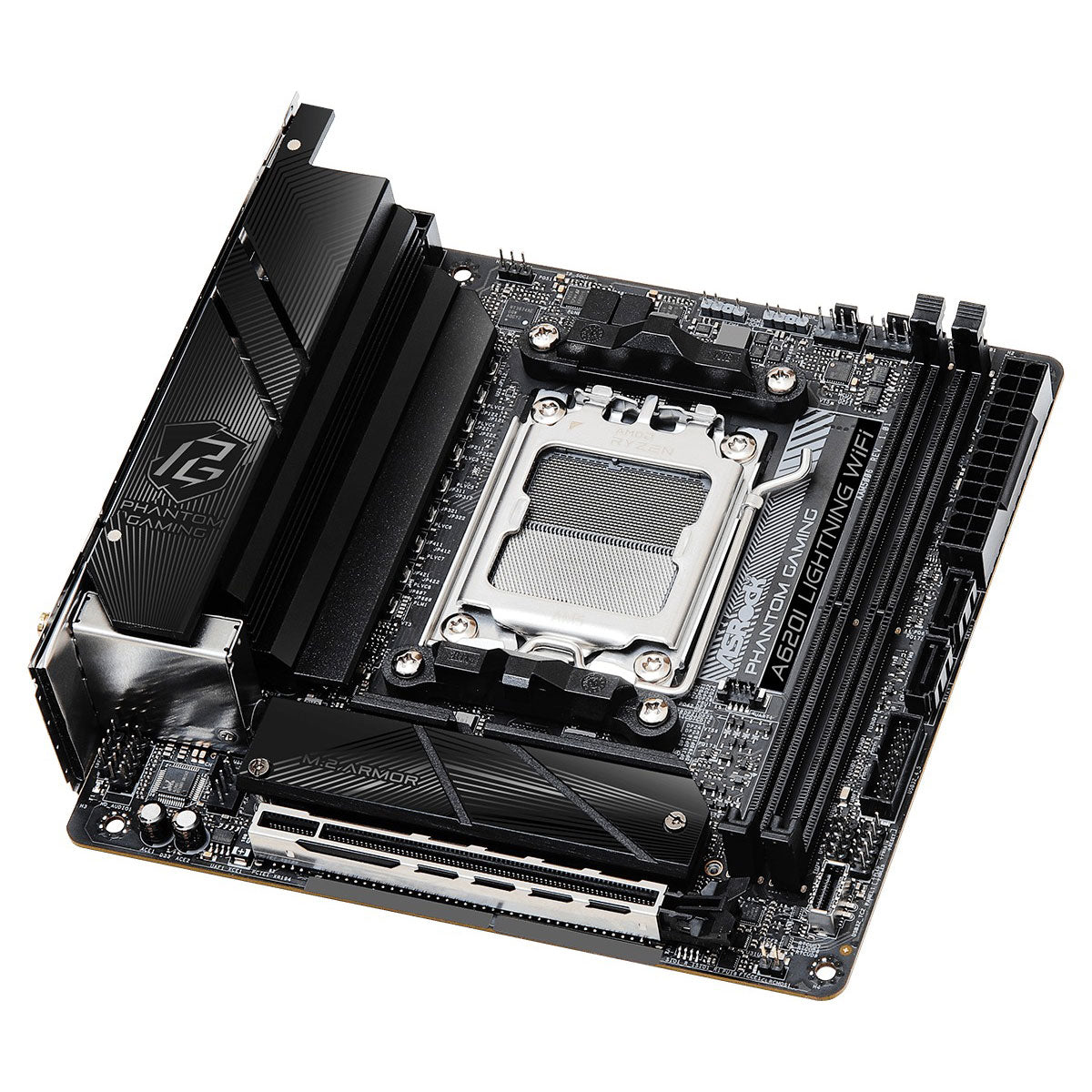 Asrock A620I Lightning Wifi DDR5 Phantom Gaming AM5 Motherboard