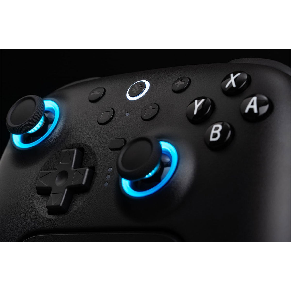 8BitDo Ultimate 2 Bluetooth Controller with TMR Joysticks, Switchable Hall Effect/Tactile Triggers, Vibration & Motion Control, RGB Fire Ring with Charging Dock for Nintendo Switch/Windows PC/N-Switch Pro Controller (Black, White) (80ND)