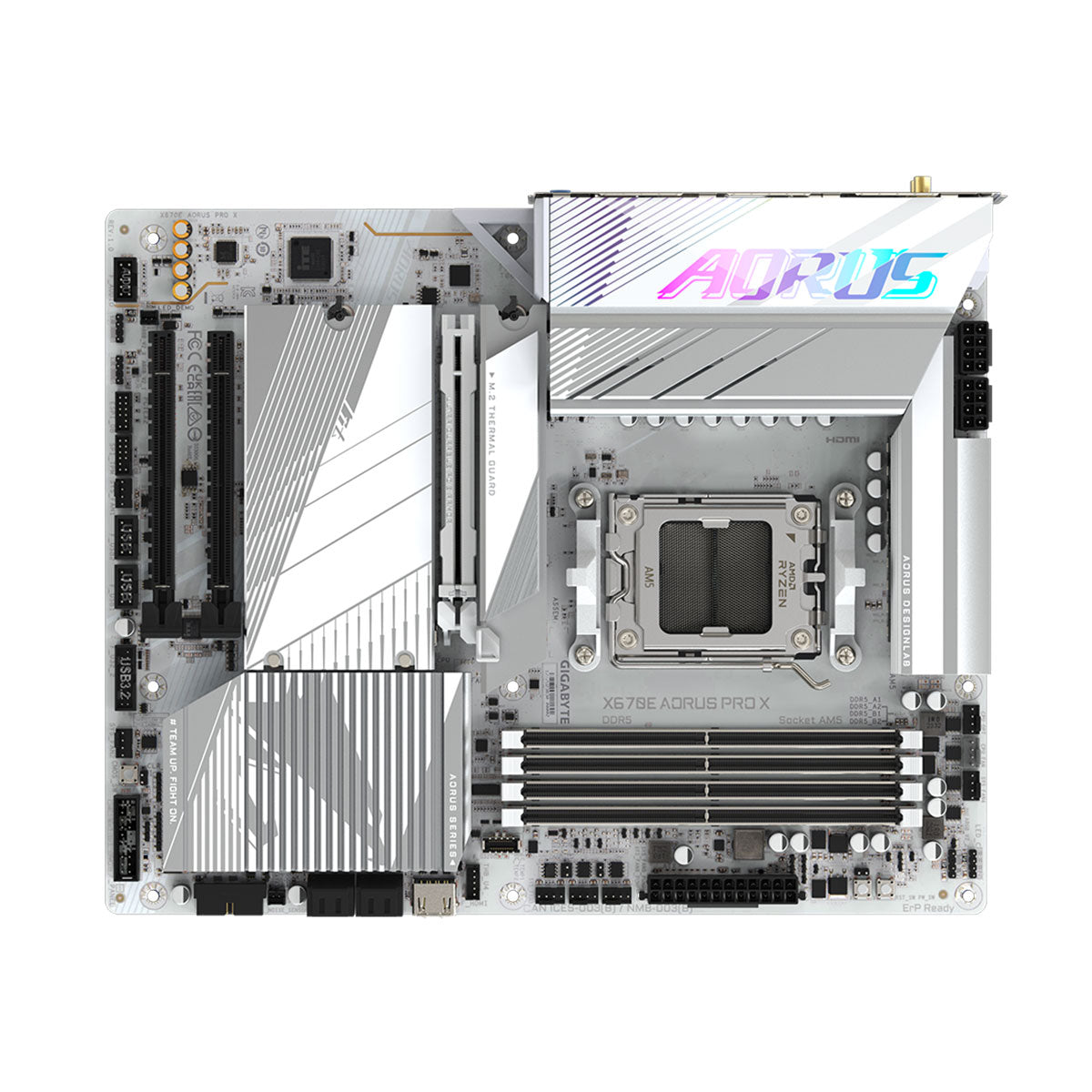 Gigabyte Aorus AMD X670E PRO X AM5 DDR5 Gaming Motherboard