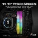 Corsair Vengeance RGB 32GB (2X16GB) DDR5 DRAM 5200MHZ CL40 AMD Expo & Intel XMP Memory Kit (CMH32GX5M2B5200Z40K)