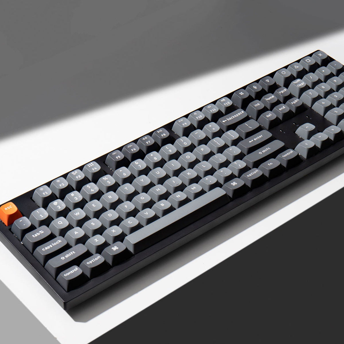 Keychron K10 Max QMK Fully Assembled RGB Backlight Full-Size Wireless Mechanical Keyboard Black (Super Banana Switch, Super Red Switch) (K10M-B4, K10M-B1)