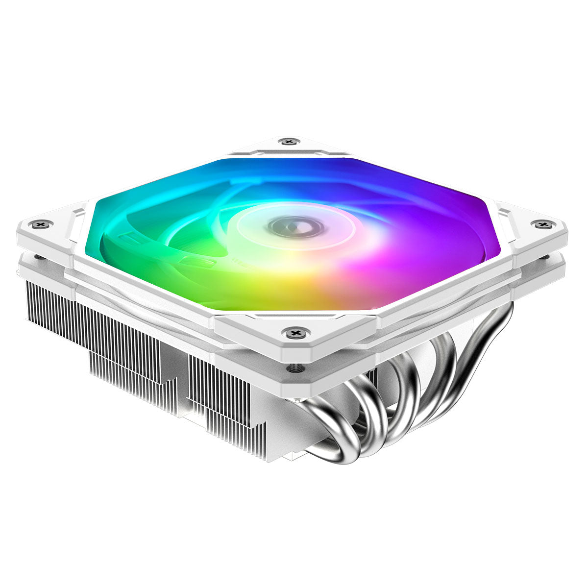 ID-Cooling IS-55 ARGB 120mm CPU Air Cooler (White)