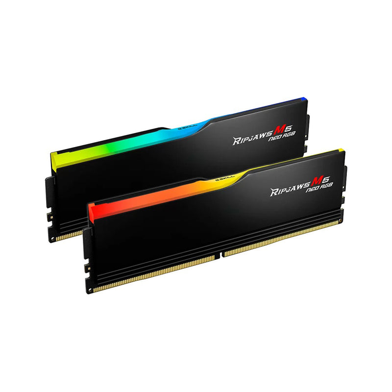 G.Skill Ripjaws M5 Neo RGB 32GB (2x16GB) DDR5 6000 MT/s CL30-38-38-96 1.35V AMD EXPO Desktop Memory