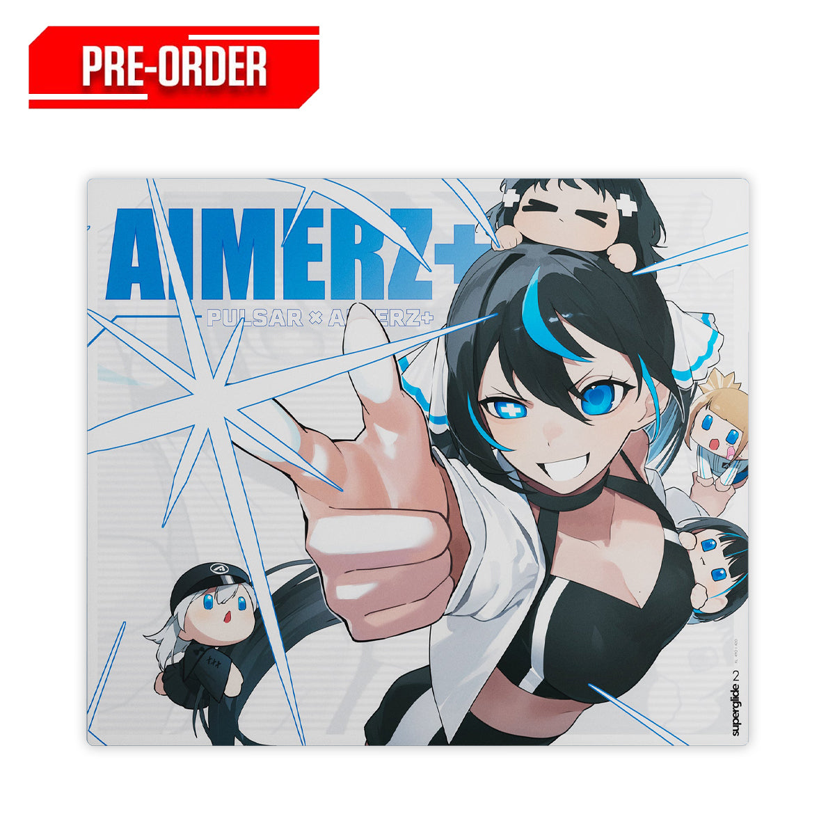 マウス・トラックボール Pulsar Superglide Aimerz+ Yui Edition