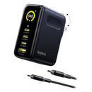 Baseus PicoGo AH11 Digital Display Fast Charger 3C+U 140W includes Dura Fast Charging Cable