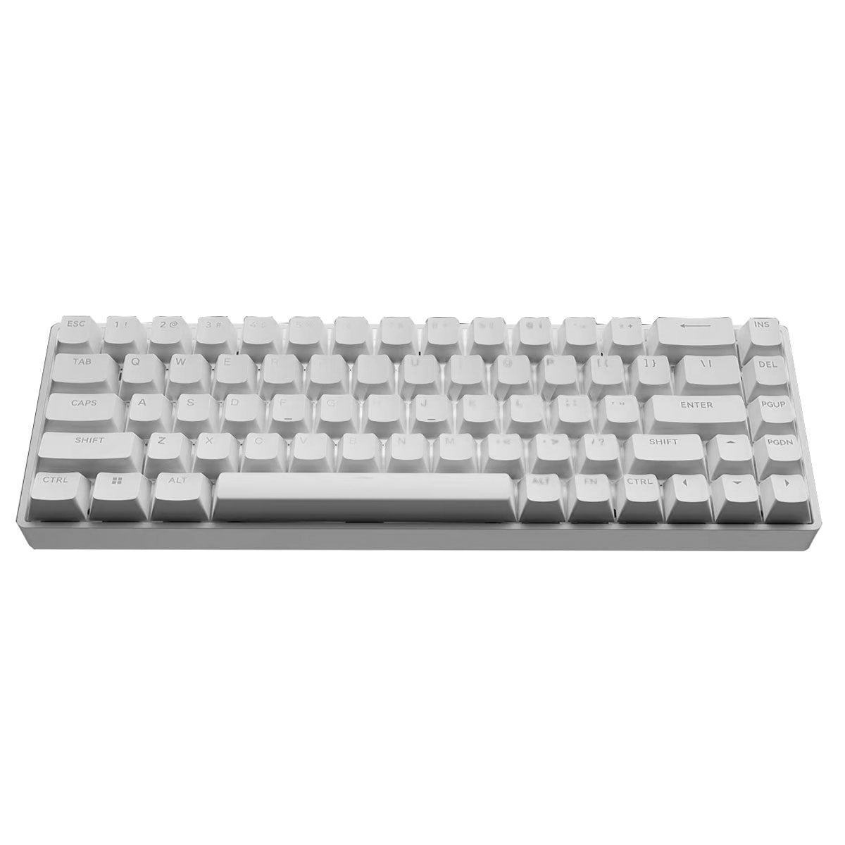 Fierce Gaming Gear Fire 68 Wired Hot-Swappable Mechanical Keyboard (White)