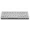 Fierce Gaming Gear Fire 68 Wired Hot-Swappable Mechanical Keyboard (White)