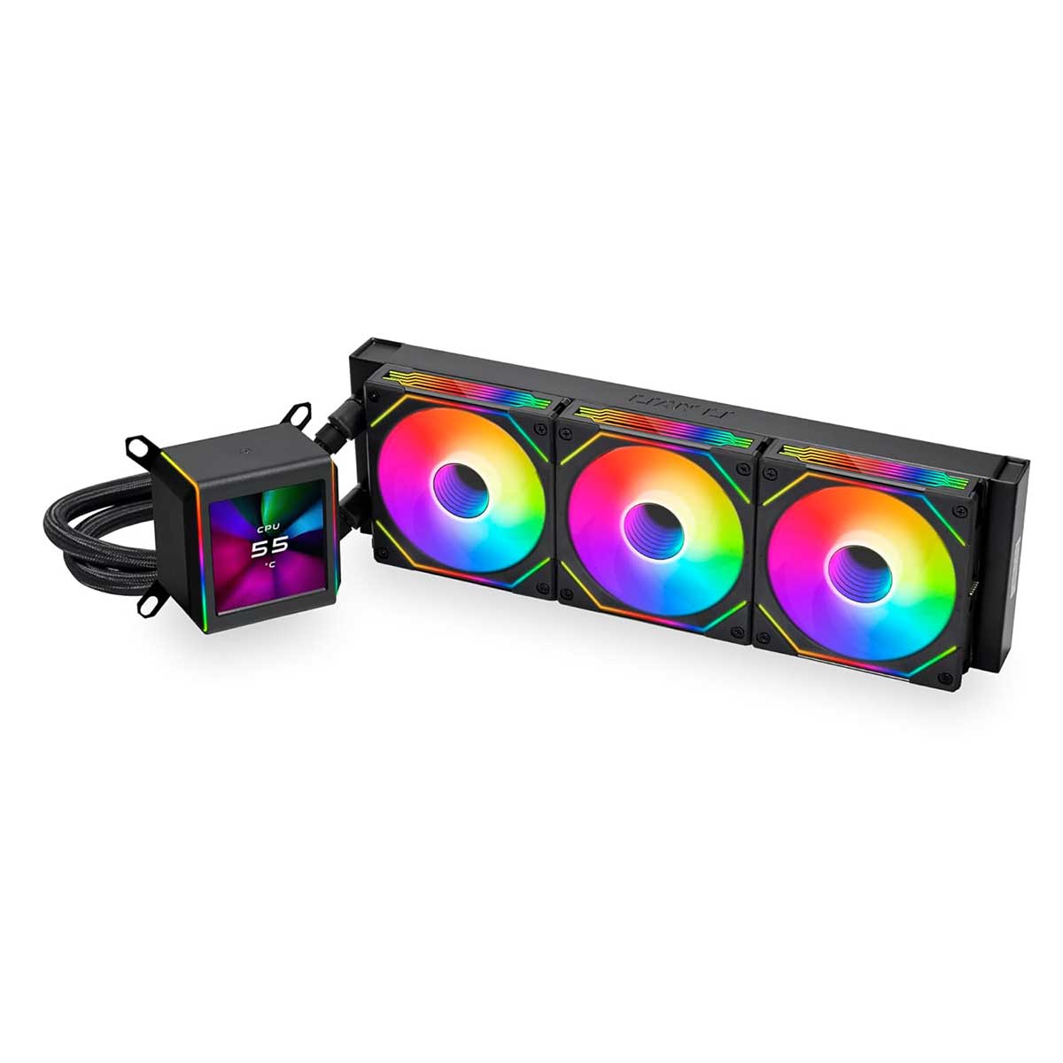 LIAN LI Galahad II LCD SL-INFINITY 360 RGB X3 120mm Close Loop CPU Cooler (GA2ALCD36IN)