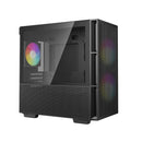 Deepcool CH360 Micro Tower Mini-ITX/Micro ATX Case Airflow Tempered glass + Mesh side panel