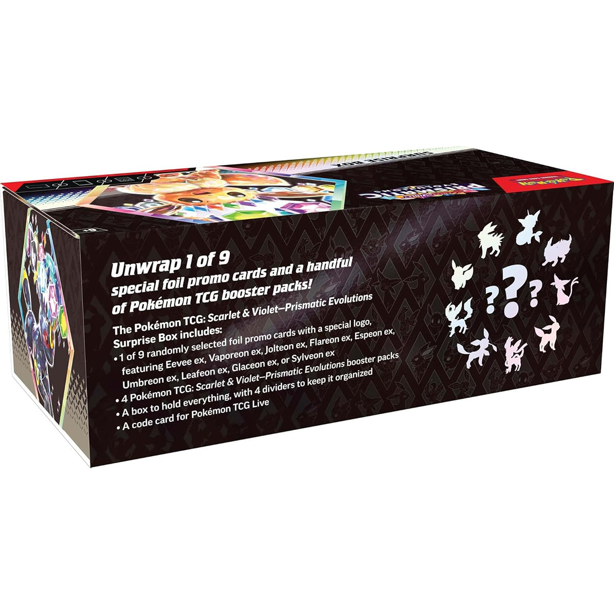 pokemon sv8 5 prismatic evo booster box Trading Card Game SV8.5 Scarlet & Violet Evolutions Pokémon Card Darkrai Deck Pokemon Promo Packaging:Single Deck A code card for