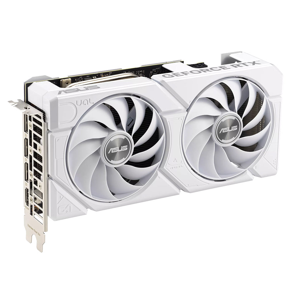 Asus Dual GeForce RTX 4060 Ti Evo OC 8GB GDDR6 Graphics Card (White)