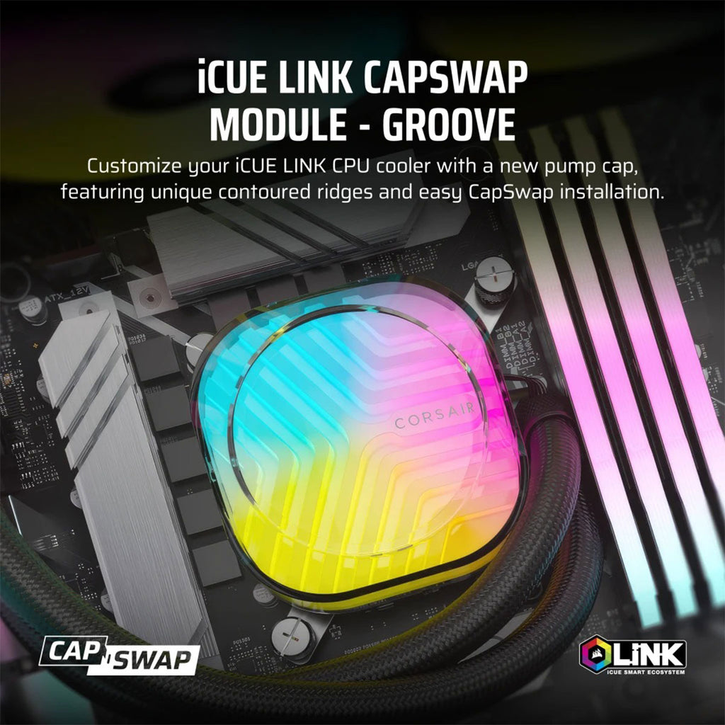 Module Groove Corsar iCUE LINK Pump Cap AIO Module Groove