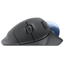 Logitech Ergo M575S Wireless Trackball Mouse (Black, White)