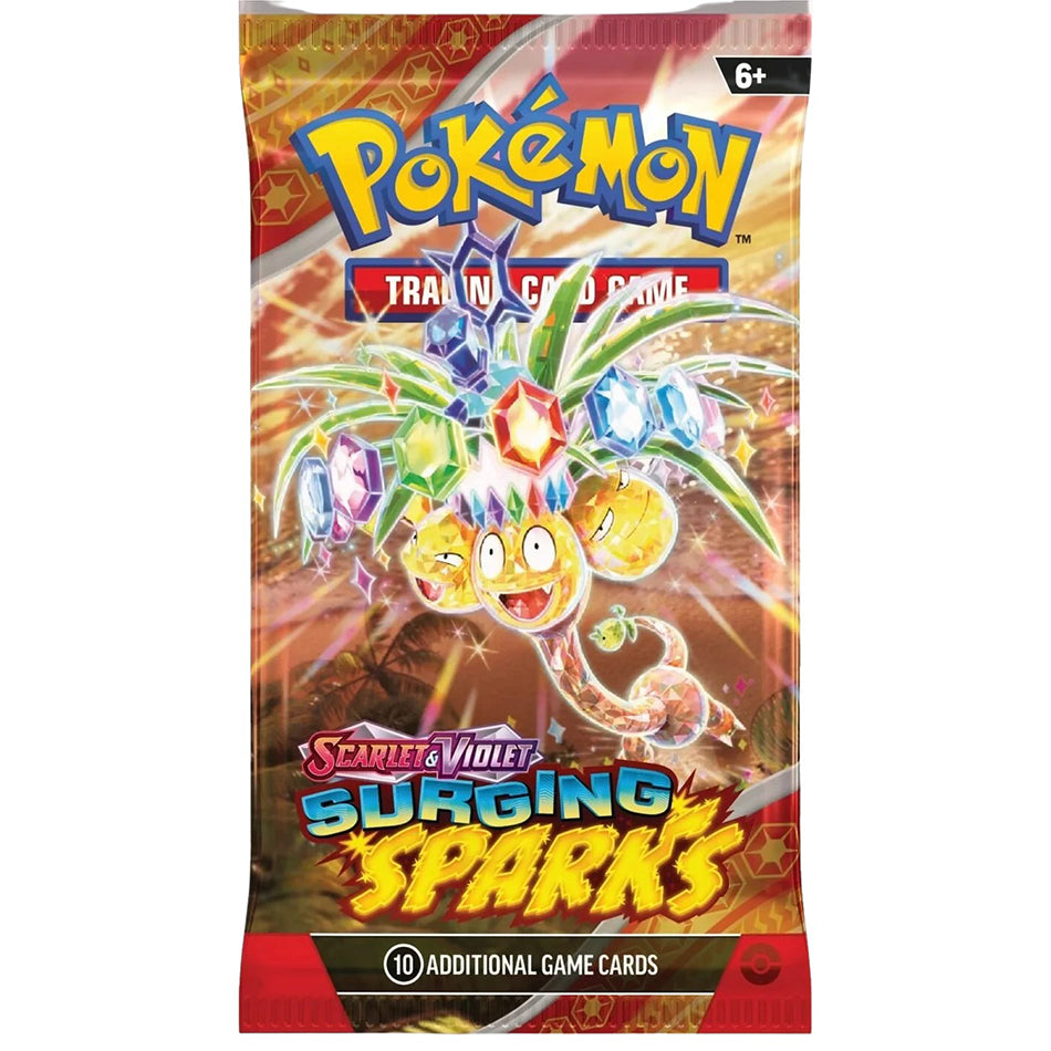 Pokemon Trading Card Game SV08 Scarlet & Violet Surging Sparks Booster Pack (191-41312)