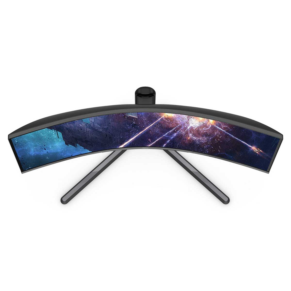 AOC CU34G3S/71 34" WQHD (3440X1440) 165HZ 1MS Curved Freesync Gaming Monitor (Black/Red)