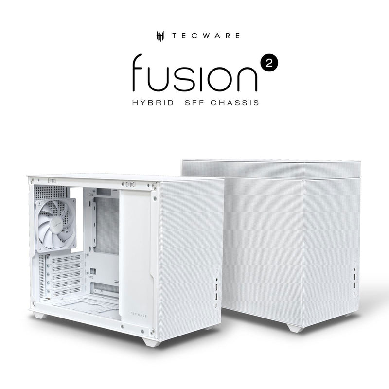 Tecware Fusion 2 Hybrid SSF ITX/MATX + 120MM Fan Case