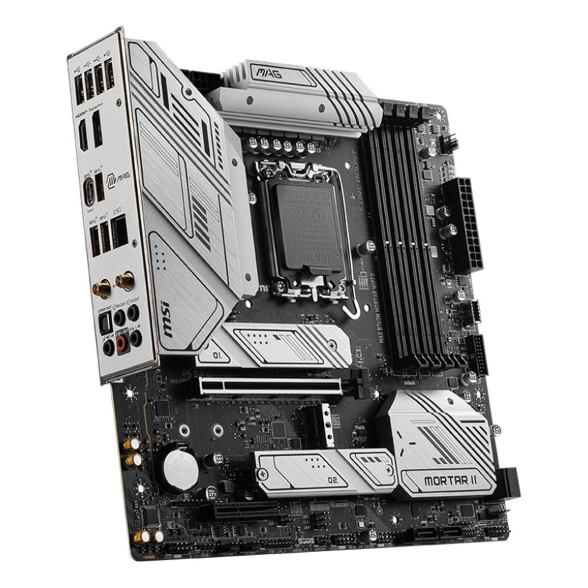 MSI MAG B760M Mortar WiFi II DDR5 Intel Motherboard