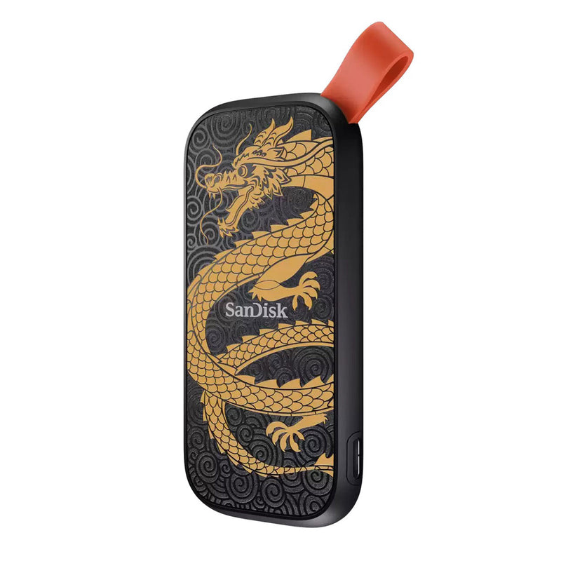 Sandisk 1TB USB 3.2 Gen 2 Type-C up to 800MB/s Portable SSD (Dragon Edition)