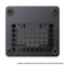 Jonsbo TK-0 ITX Separated Cabinet Computer Case (Black, White)