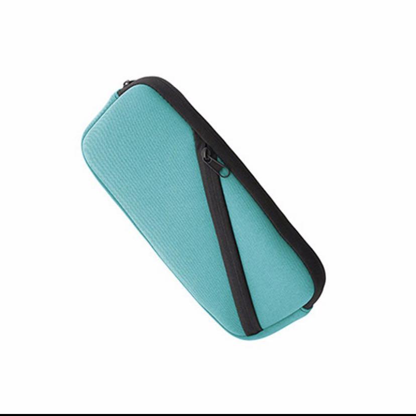 NSW DOBE STORAGE CASE NEOPRENE MATERIAL BLACK/TURQUOISE FOR N-SWITCH LITE TNS-19092