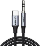 UGreen Type C Male To 3.5mm Audio Cable - 1M (Deep Gray) (AV143/30633)