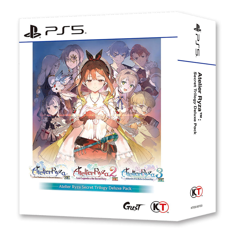 PS5 Atelier Ryza Secret Trilogy Deluxe Pack (Asian)