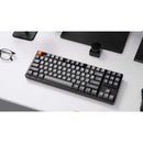 Keychron K8 Max QMK Fully Assembled Hot-Swappable RGB Backlight Aluminum Frame Wireless Mechanical Keyboard - Black (Super Red Switch) (K8M-J1)