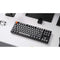 Keychron K8 Max QMK Fully Assembled Hot-Swappable RGB Backlight Aluminum Frame Wireless Mechanical Keyboard - Black (Super Red Switch) (K8M-J1)
