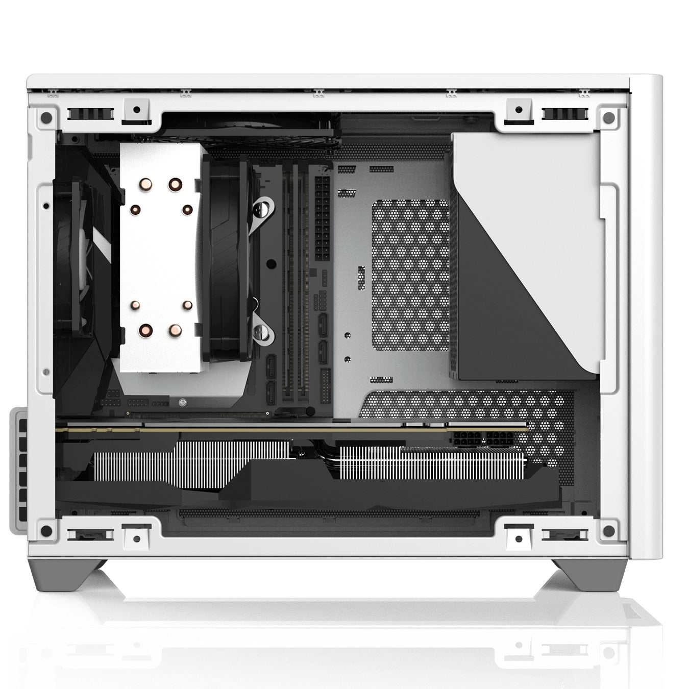 Cooler Master NR200 ATX Power Supply Bracket Compatible With Masterbox NR200 NR200P (Black) (MCA-NR200C-KPSU00)