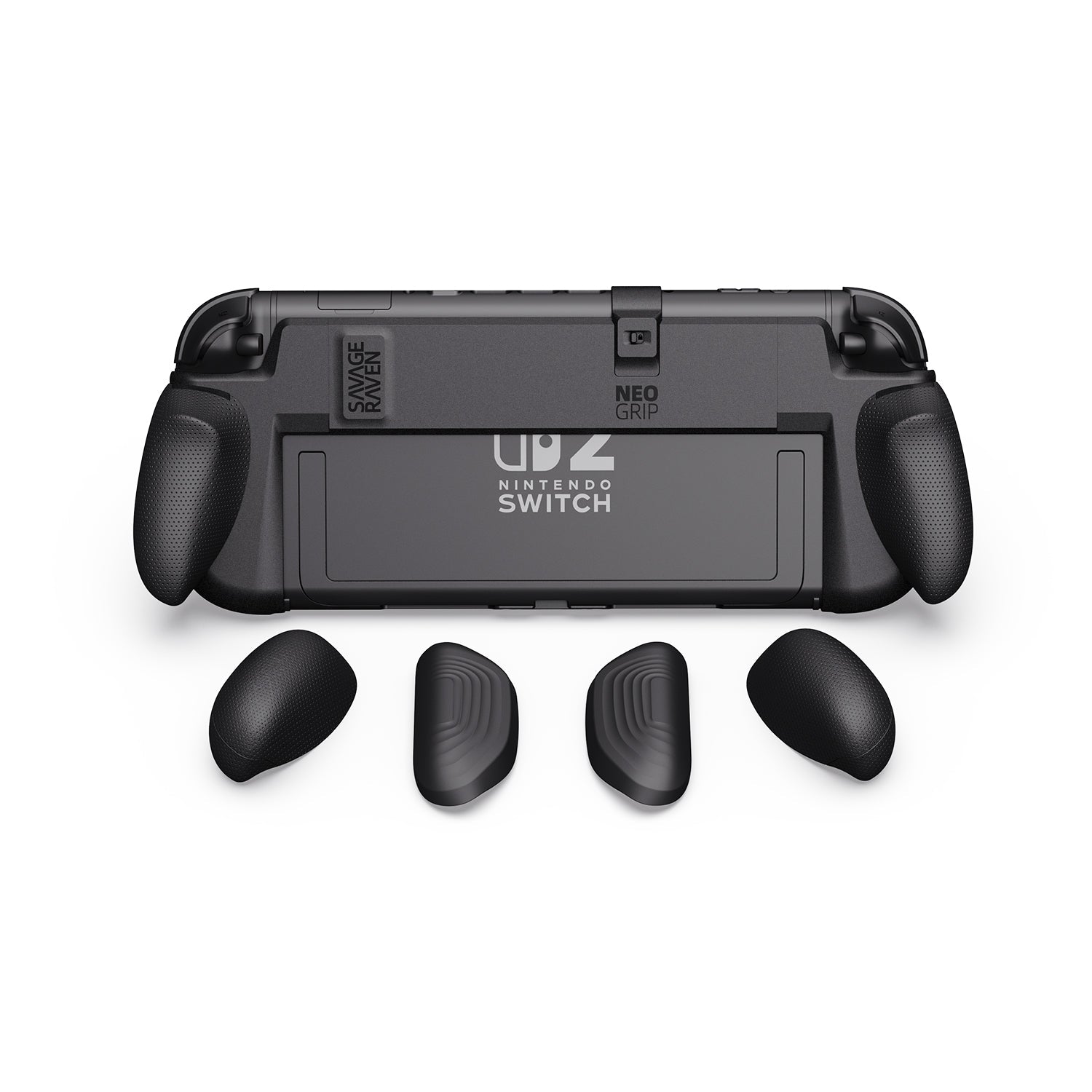 Skull & Co. NeoGrip Bundle for Nintendo Switch 2 (Black) (NS2NGSET-BK)