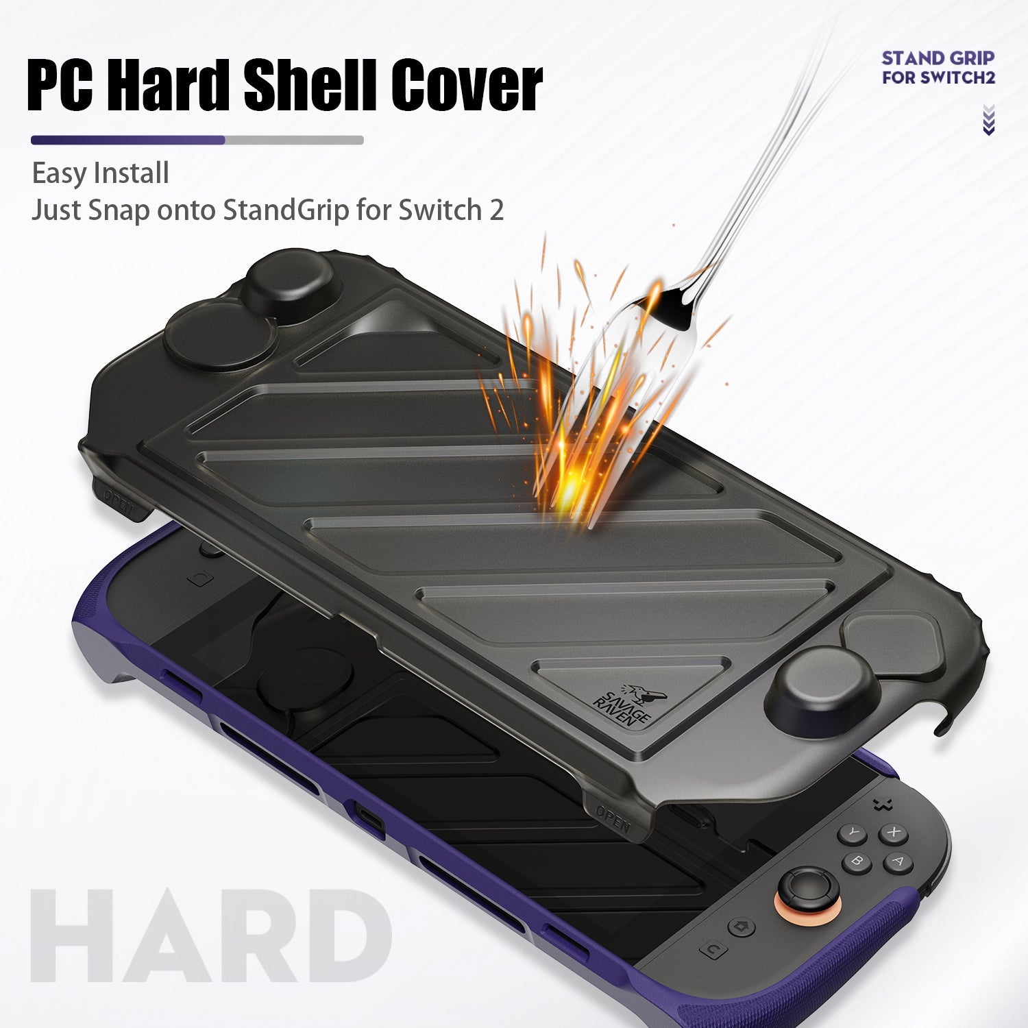 Skull & Co. HardShell Front Cover & Protective Case Bundle for Nintendo Switch 2 | DataBlitz