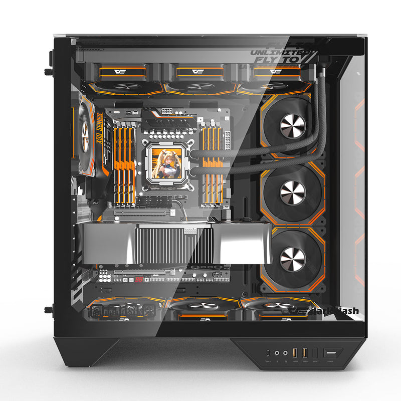 Darkflash Arcee DY470 TG Side Panel ATX Luxury PC Case