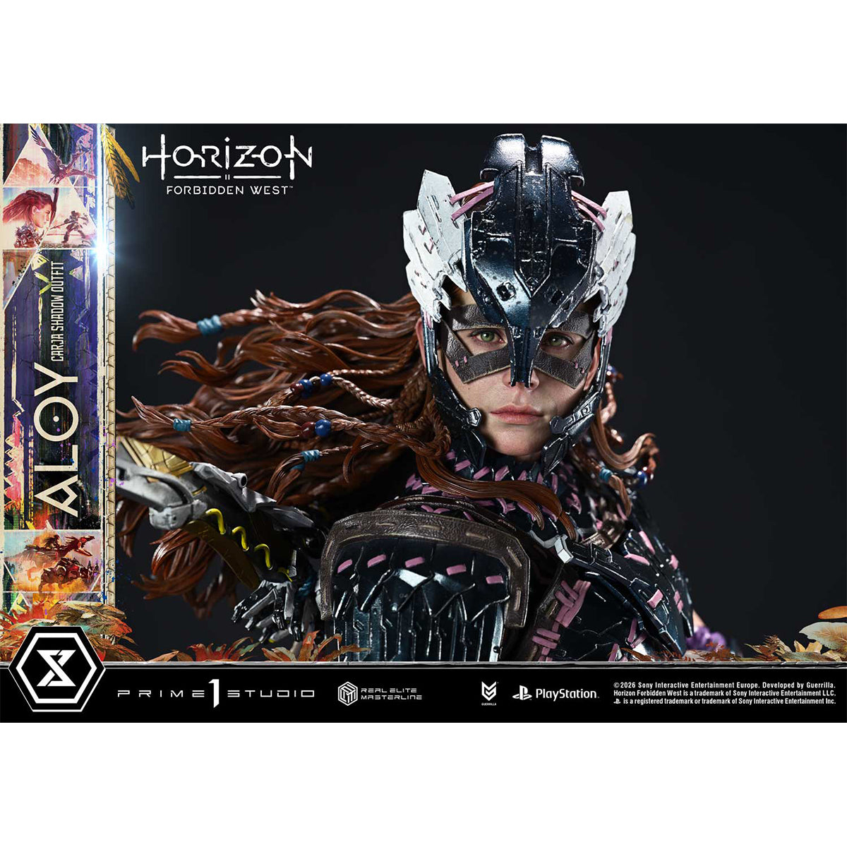 Real Elite Masterline Horizon Forbidden West Aloy Carja Shadow Outfit
